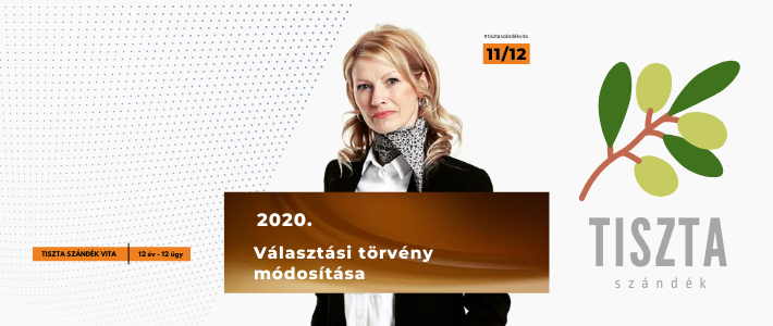 Tiszta szándék vita 11/12 Választási törvény