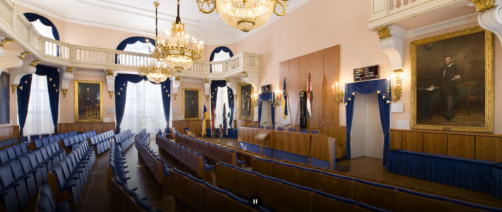 A Díszterem – a politika szíve A Díszterem – a politika szíve