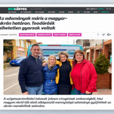 A szolidaritás számomra cselekvés
